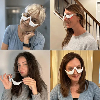 LuminEyes® 2-in-1 Rotlicht-Therapie + EMS Um Tränensäcke Loszuwerden