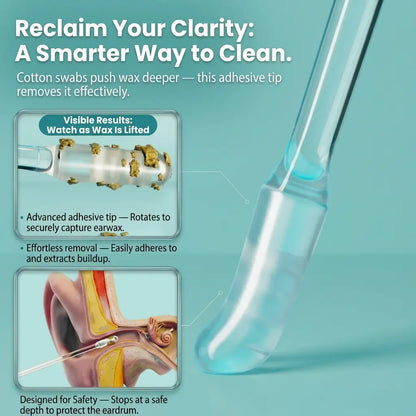 EarFree Cleaning Sticks - Stop Pushing, Start Removing