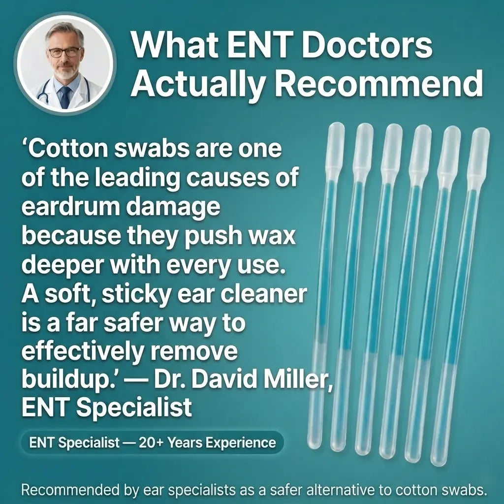 EarFree Cleaning Sticks - Stop Pushing, Start Removing