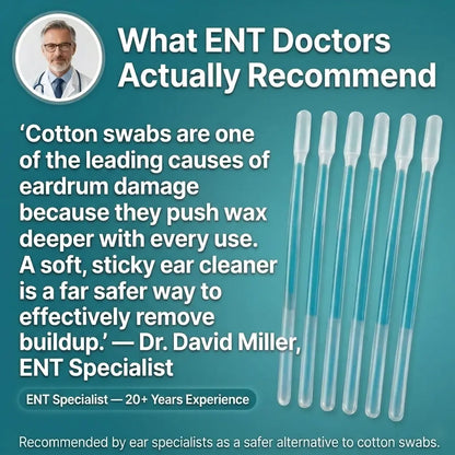 EarFree Cleaning Sticks - Stop Pushing, Start Removing